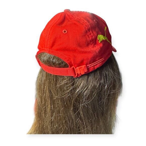 Ferrari PUMA Race‎ Hat Baseball cap Scuderia Formula F1 Hat Red Adjustable Rare - Picture 7 of 7